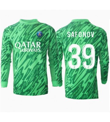 Paris Saint-Germain Matvei Safonov #39 Målvakt Hemmatröja 2024-25 Långärmad